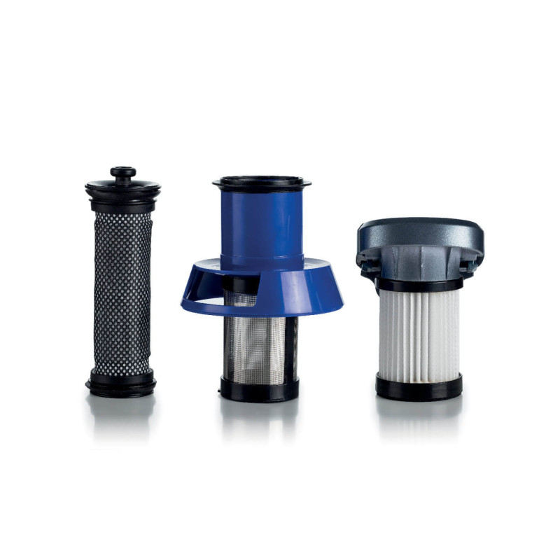 Scopa elettrica cordless motore digitale 3 filtri arancio moderna