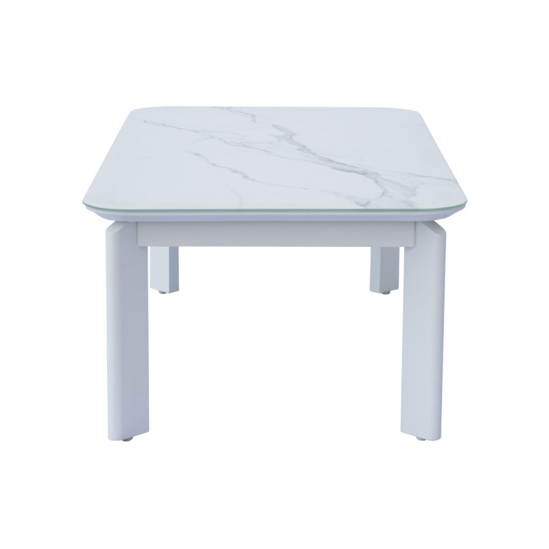 Salotto Cannes Alluminio Bianco E Imbottiture Moia