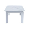 Salotto Cannes Alluminio Bianco E Imbottiture Moia