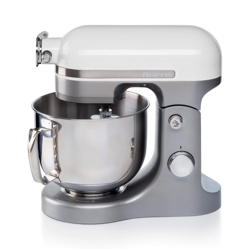 Impastatrice planetaria moderna 1600W 5,5L 11 velocità bianca