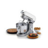 Impastatrice planetaria moderna 1600W 5,5L 11 velocità bianca
