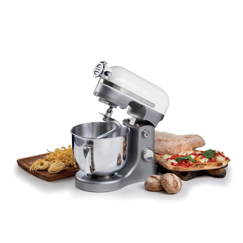 Impastatrice planetaria moderna 1600W 5,5L 11 velocità bianca