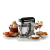 Impastatrice Planetaria Moderna 1600W 5,5L 11 Velocità Nera