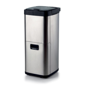 Pattumiera Intelligente 60W Essiccatore Rifiuti Silver