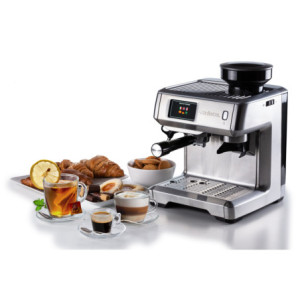 Zoom Macchina da Caffè con Display Digitale - 15 Bar - 1600W - Silver