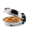 Forno Pizza 4 Minuti Piastra Pietra Refrattaria 1200W Nero