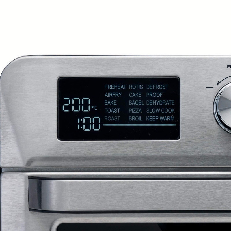 Forno friggitrice ad aria 25L 1700W 15 funzioni silver