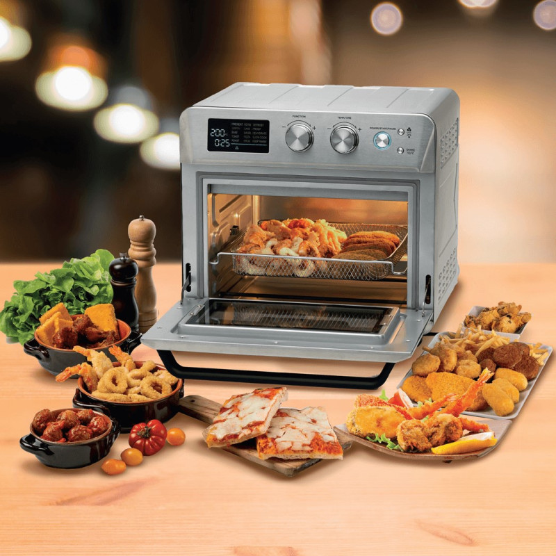 Forno friggitrice ad aria 25L 1700W 15 funzioni silver