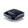 Tostiera 750W Piastre Fisse Grill Antiaderente Grigio