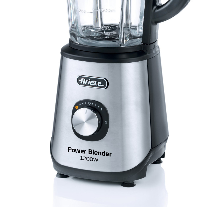 Frullatore Power Blender 1200W 4 lame inox 1,5L Metal
