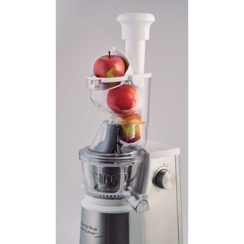 Estrattore di succo Centrika Slow Juicer 400W acciaio inox argento