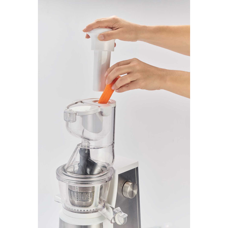 Estrattore di succo Centrika Slow Juicer 400W acciaio inox argento