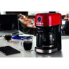 Macchina da caffè filtro moderna 15 tazze LCD rossa riscaldante