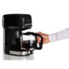 Macchina da caffè filtro moderna 15 tazze LCD nero riscaldante
