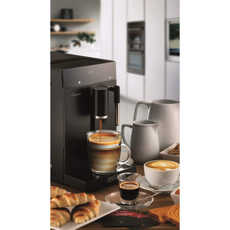 Macchina da caffè automatica 1350W 19 bar cappuccino LED nera