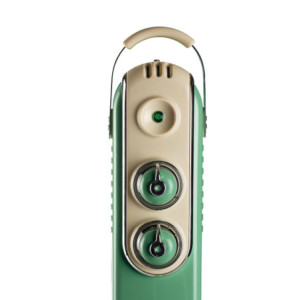 Zoom Radiatore a olio Vintage 9 elementi - 2000W - Celeste - 3 livelli di potenza