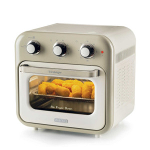 Friggitrice ad Aria e Forno Vintage 16L 1400W Accessori Beige
