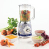 Frullatore 1000W 4 Lame Inox 4 Velocità Tazza Vetro 1.5L