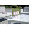 Salotto Cannes Alluminio Bianco E Imbottiture Moia