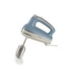 Sbattitore vintage 450W 5 velocità turbo 2 fruste celeste