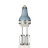 Sbattitore vintage 450W 5 velocità turbo 2 fruste celeste