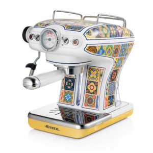 Macchina da caffè Positano 850W 0,9L filtro 1-2 tazze cappuccinatore
