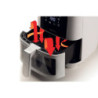 Friggitrice ad aria 6L 1300W 8 programmi bianca trasparente