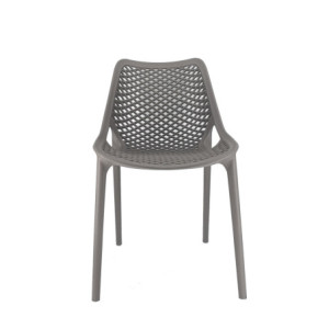 Zoom Set Da 4 sedie Braga 2 In Polipropilene Tortora Per Soggiorno, Cucina E Arredo Bar