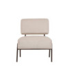 Poltrona Morgana tessuto millerighe tortora classica elegante