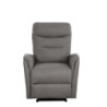 Poltrona relax Giuditta recliner elettrica fango moderna comfort
