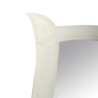 Specchio Radius bianco 120 cm moderno design luminoso elegante