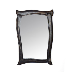 Set 2 specchi Radius Small oro nero moderni decorativi 90 cm