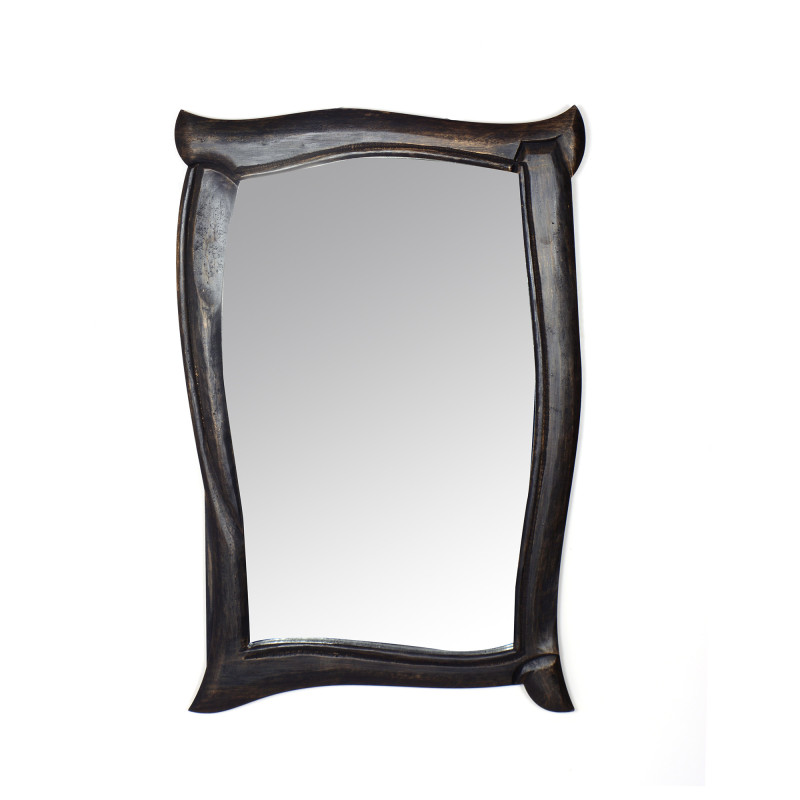 Set 2 specchi Radius Small oro nero moderni decorativi 90 cm