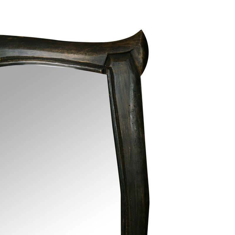 Set 2 specchi Radius Small oro nero moderni decorativi 90 cm