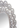 Specchio Narciso Plus 180 grigio moderno grande luminoso elegante