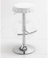 Sgabelli bar a forma di tappo - set da 2 bianco TOMASUCCI