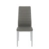 Set 6 sedie Queen Kit all cenere similpelle moderne casa