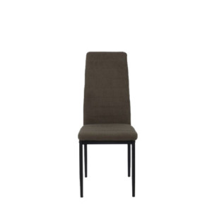 Set 6 sedie Queen Kit millerighe cenere gambe nere moderne casa