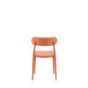 Set 4 sedie Celine rosso acero polipropilene moderne resistenti