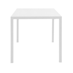 Tavolo Tetris 80x80 bianco raggrinzato fisso moderno casa