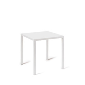 Tavolo Tetris New 70x70 bianco moderno compatto e resistente