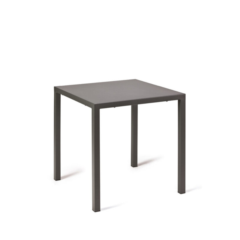 Tavolo Tetris New 70x70 grigio moderno compatto e resistente