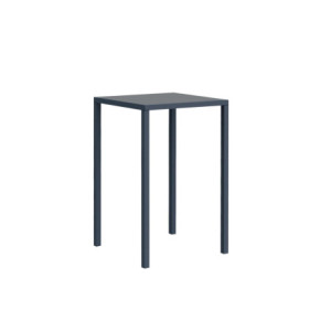 Tavolo Tetris New 80x80 H110 grigio grafite alto moderno compatto