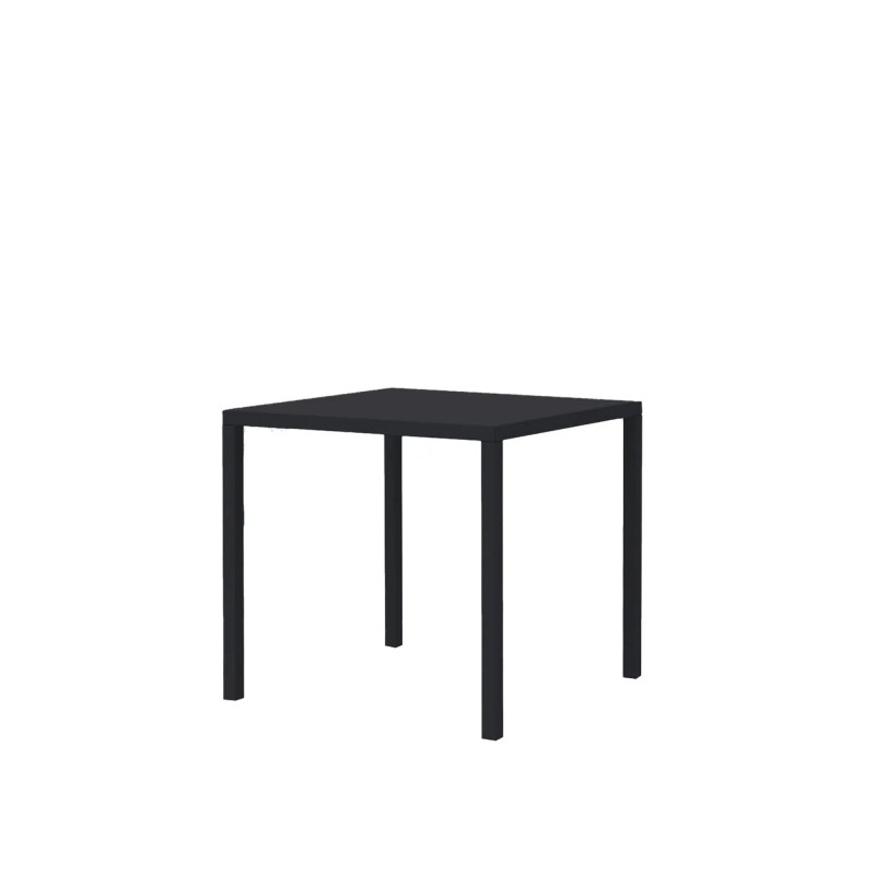 Tavolo Tetris New 80x80 nero moderno e compatto per ogni ambiente