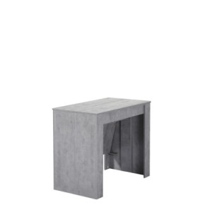 Tavolo consolle Artic finitura grigia allungabile e moderno