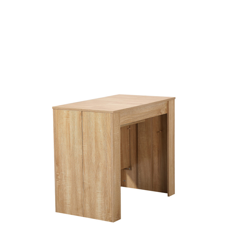 Tavolo consolle Artic finitura rovere allungabile moderno