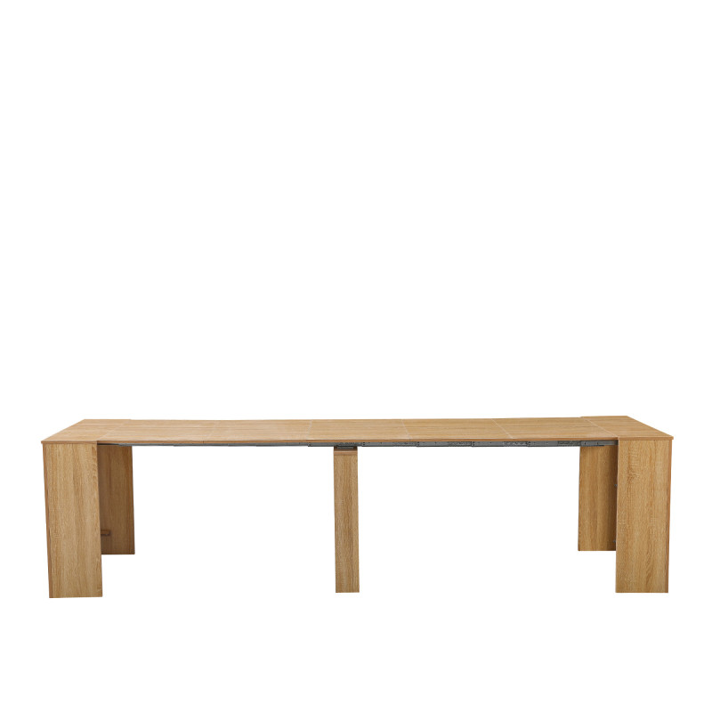 Tavolo consolle Artic finitura rovere allungabile moderno
