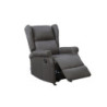 Poltrona relax Bergere Elis manuale antimacchia fumo elegante