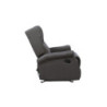 Poltrona relax Bergere Elis manuale antimacchia fumo elegante