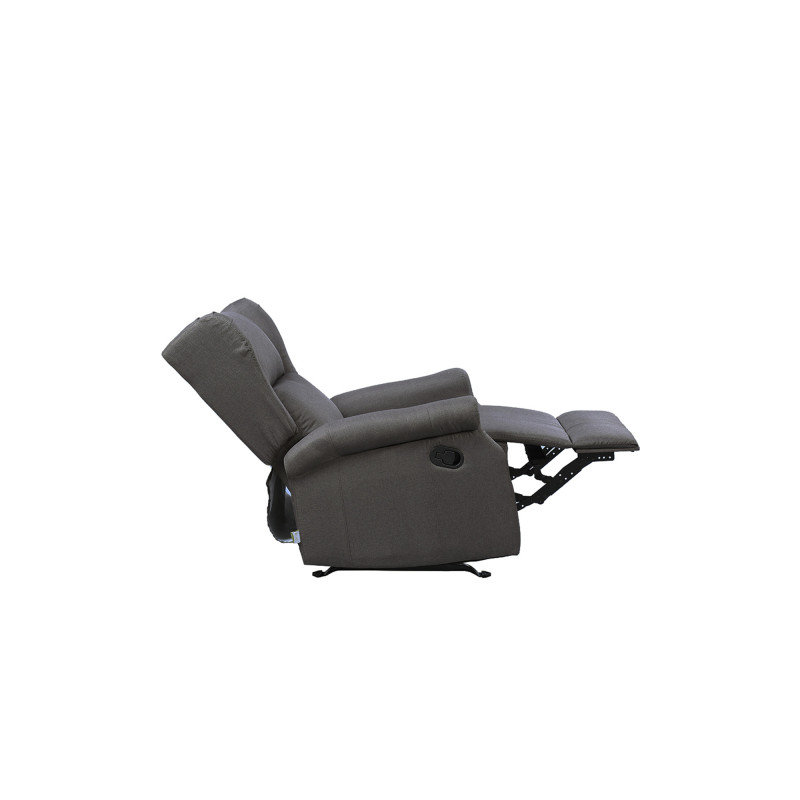 Poltrona relax Bergere Elis manuale antimacchia fumo elegante